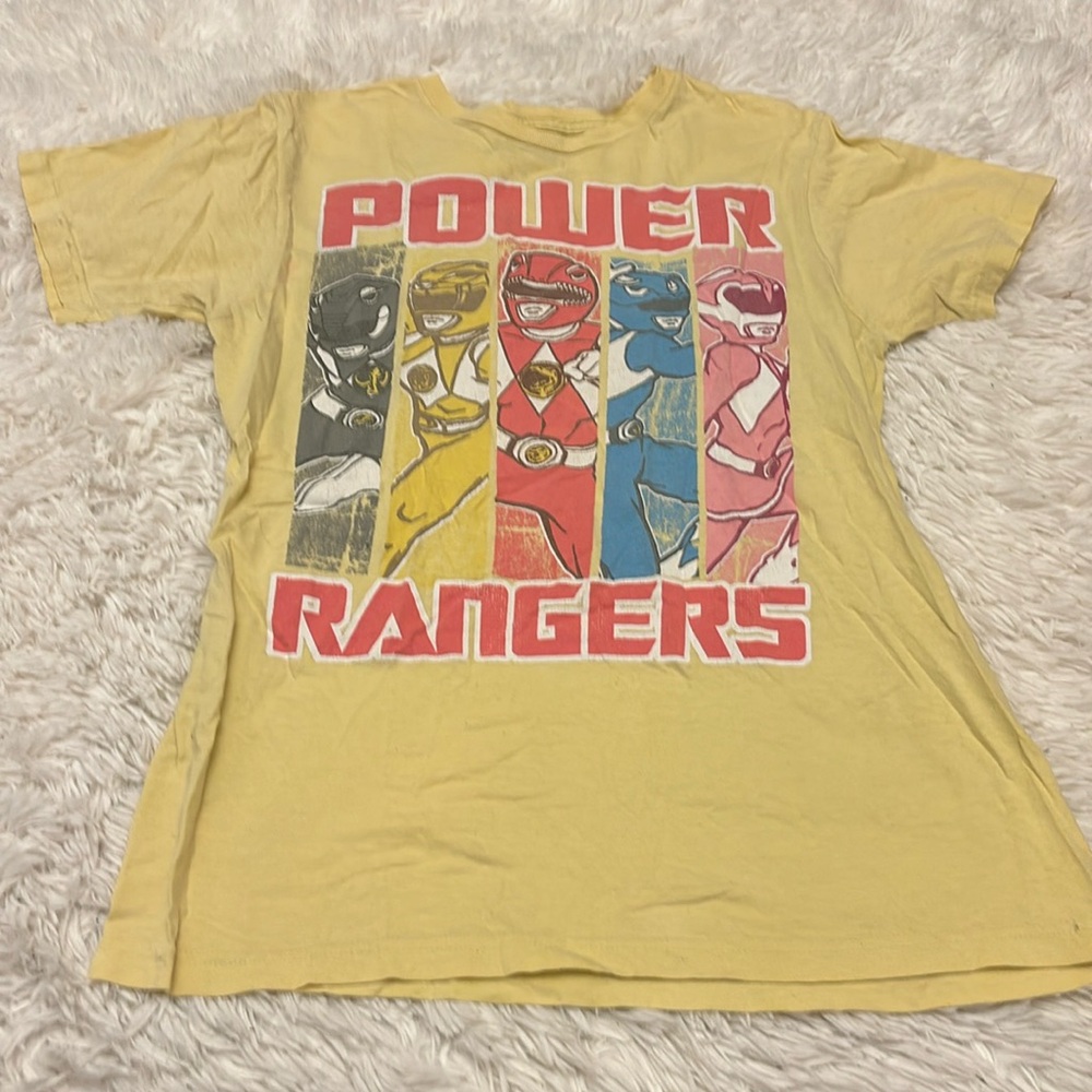 Power Rangers graphic tee size M